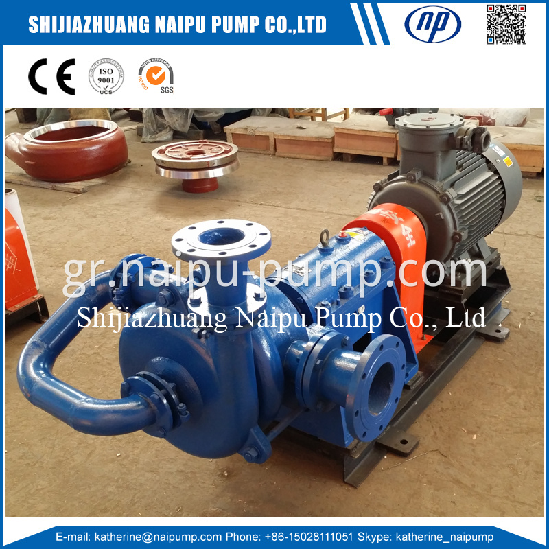 Filter feed pump